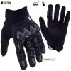 Fox Bomber glove rukavice CE, čierna, L