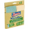 Spontex Microfibre Recyclingfasern mikroutierka z recyklovaných vlákien 30 x 30 cm 2 ks