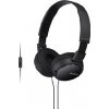 SONY MDR-ZX110AP Uzavreté slúchadlá na uši / čierna (MDRZX110APB.CE7)