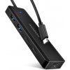 AXAGON HUE-C2C, 4× USB 5Gbps TRAVEL hub, 2× USB-A + 2× USB-C, USB-C na