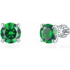 Olivie Strieborné 7mm náušnice PIPPI GREEN 7971 Ag 925; ≤2,2 g.
