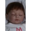 Spící reborn miminko Candela od firmy Guca ze Španělska (Reborn Guca s vlásky)