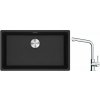 Súprava granitový drez Franke Maris 125.0687.261, kuchynská batéria Franke Lina 115.0693.230
