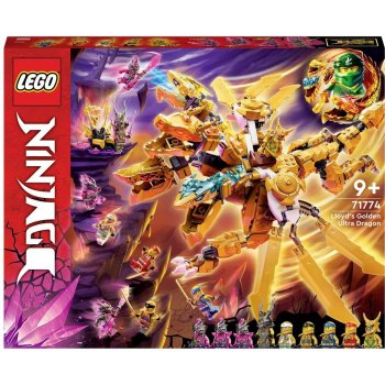 LEGO® NINJAGO® 71774 Lloydov zlatý ultra drak od 158,29 € - Heureka.sk