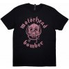 Motörhead tričko Bomber Lyric čierna