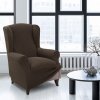 Nueva Textura poťahy HARMONIA tabaková kreslo ušiak 70 - 100 cm