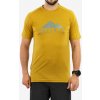Tričko s potlačou Sensor Merino Air PT Explore - mustard