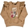 Baby dievčenská mikina - Cute 86 čierna