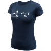 SENSOR Merino Active Songbirds dámske tričko kr. rukáv Deep Blue - M