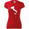 Taliansko obrys - Dámske Fantasy športové (dresovina) - S ( Červená )