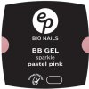 nails BB Fiber Sparkle jednofázový gél pastel pink l15 ml