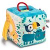 Lilliputiens - textilní kostka s aktivitami - džungle