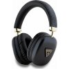 Guess PU Leather 4G Triangle Logo Bezdrôtové Slúchadlá Black
