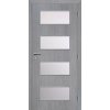 Interiérové dvere Solodoor Zenit 28 presklené 60 P fólia earl grey (VÝROBA NA OBJEDNÁVKU)