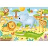 DINO Africké zvieratká XL 15 dielov