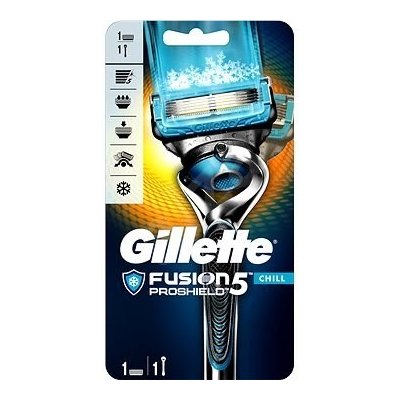 GILLETTE Fusion5 Proshield Chill - holiaci strojček 1ks