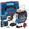 BOSCH Multifunkční liniový laser GLL3-80C + baterie + BM1 + LR7 + L-Boxx