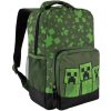 Fashion.uk · Detský / chlapčenský batoh s predným vreckom Minecraft - motív Creepers
