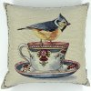 ARTICA gobelínová obliečka na vankúš BIRDS and CUP 1 obliečka 45/45