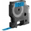 páska DYMO 40916 D1 Black On Blue Tape (9mm) (S0720710)