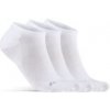 Ponožky CRAFT CORE Dry Footies 3-pack Veľkosť: 46-48, Farba: Biela