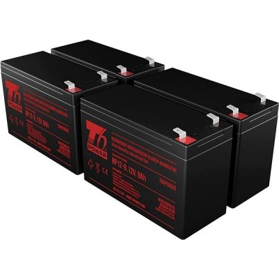 Batéria pre záložné zdroje Sada batérií T6 Power pre APC Smart-UPS SMX1500RMI2U, VRLA, 12 V (T6APC0011_V86723)