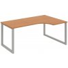 OFFICE PRO s.r.o. HOBIS kancelársky stôl tvarový, ergo ľavý - UE O 1800 60 L, jelša