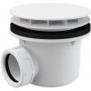 Alcadrain Sifón pre sprchové vaničky s odtokovým otvorom 90 mm, biely A49B