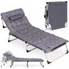 Skládací rybářské lehátko MultiGarden šedé