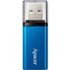 Apacer USB flash disk, USB 3.0, 32GB, AH350, čierny, AP32GAH350B-1, USB A, s výsuvným konektorom (AP32GAH350B-1)