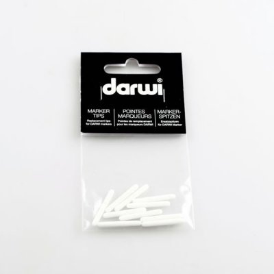 Darwi Leather Náhradný hrot do fixy na kožu 10 ks 6ml/1,2mm