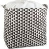 Verk 01941_T Koš na hračky, prádlo černobílá