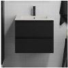 BATH DELUXE Kúpeľňová skrinka s umývadlom KENWOOD 61x52x47 cm čierna BT0097+BT0104 + záruka 3 roky zadarmo