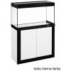 Diversa Fine Line 285 l akváriový komplet / LED osvetlenie - bielo-čierna