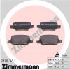 ZIMMERMANN Sada brzdových platničiek kotúčovej brzdy 23138.145.1