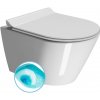 GSI KUBE X závesná WC misa, Swirlflush, 50x36 cm, biela ExtraGlaze SPH 941611