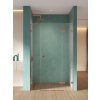 New Trendy Eventa Copper Shine sprchové dvere 150 cm výklopné medená lesklá/priehľadné sklo EXK-6367