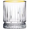 PAŞABAHÇE Elysia Gold Pohár na whisky, obsah: 0,21 litra, výška: 85 mm, priemer: 73 mm (4 ks)