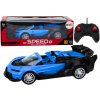 Lean Toys RC športové auto na diaľkové ovládanie 1:18 modré