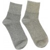 Dámske sivé ponožky DONA