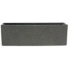 G21 Kvetináč Industrial Tub 69 x 22 x 22 šedý