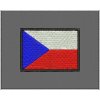 Nášivka česká vlajka veľkosť: stredná