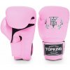 Boxerské rukavice TOP KING Super Air Single Tone - ružové