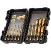 DeWALT DT50050 10-dielna sada vrtákov do kovu HSS-TIN EXTREME IMPACT