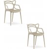 Set dvoch stoličiek KATO béžové (2ks)
