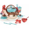 Hravá kuchárka s receptami a formami Chef Cake Pops Factory Smoby na výrobu lízaniek a čokoládových bonbónov s doplnkami od 5 rokov