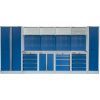 Kvalitný PROFI BLUE dielenský nábytok 4235 x 495 x 2000 mm - MTGS1300AQ