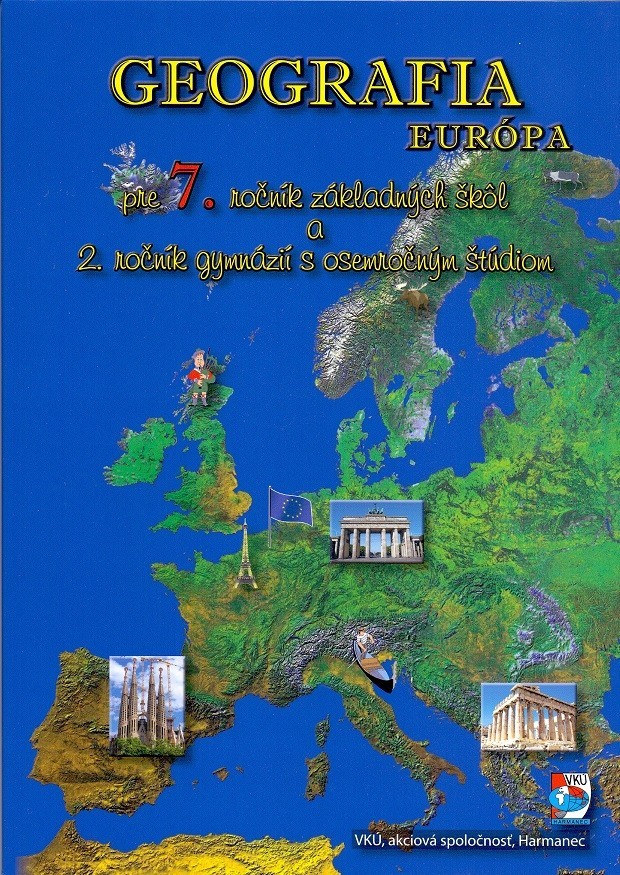 Geografia pre 7. ročník ZŠ - učebnica