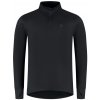 Pánska bežecká mikina Rogelli ESSENTIAL s ľahkým zateplením, čierna XL
