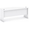 Kancelársky písací stôl MIRELLI, 180x80 cm, biela